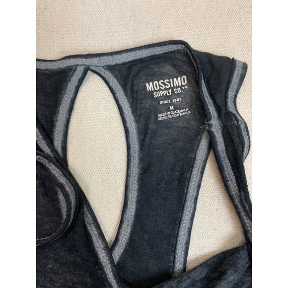 Mossimo Open Back Black Tissue Tank - Picture 3 of 5